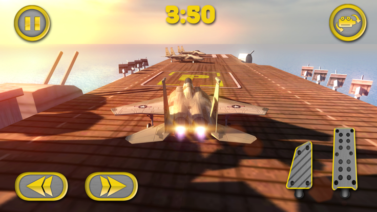 航空母舰停泊飞机大挑战 免费游戏截图