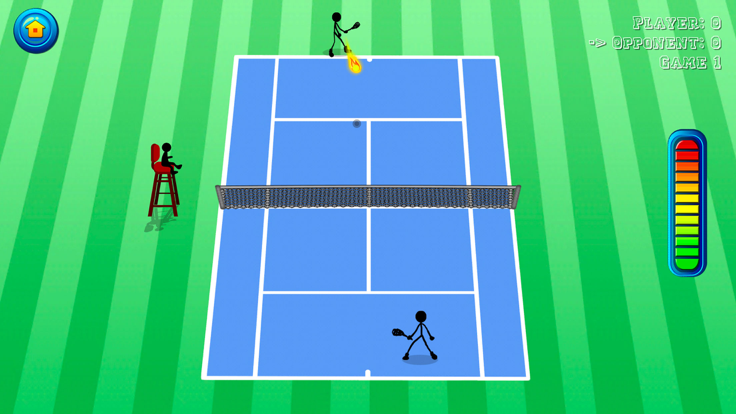 2016美国网球锦标赛 火柴人明星精装免费版游戏截图