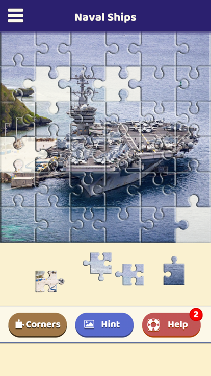 Naval Ships Puzzle游戏截图