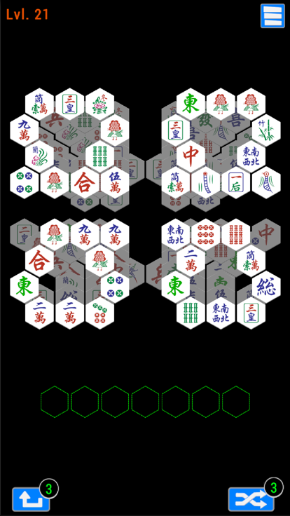 Hexa Mahjong Tiles游戏截图