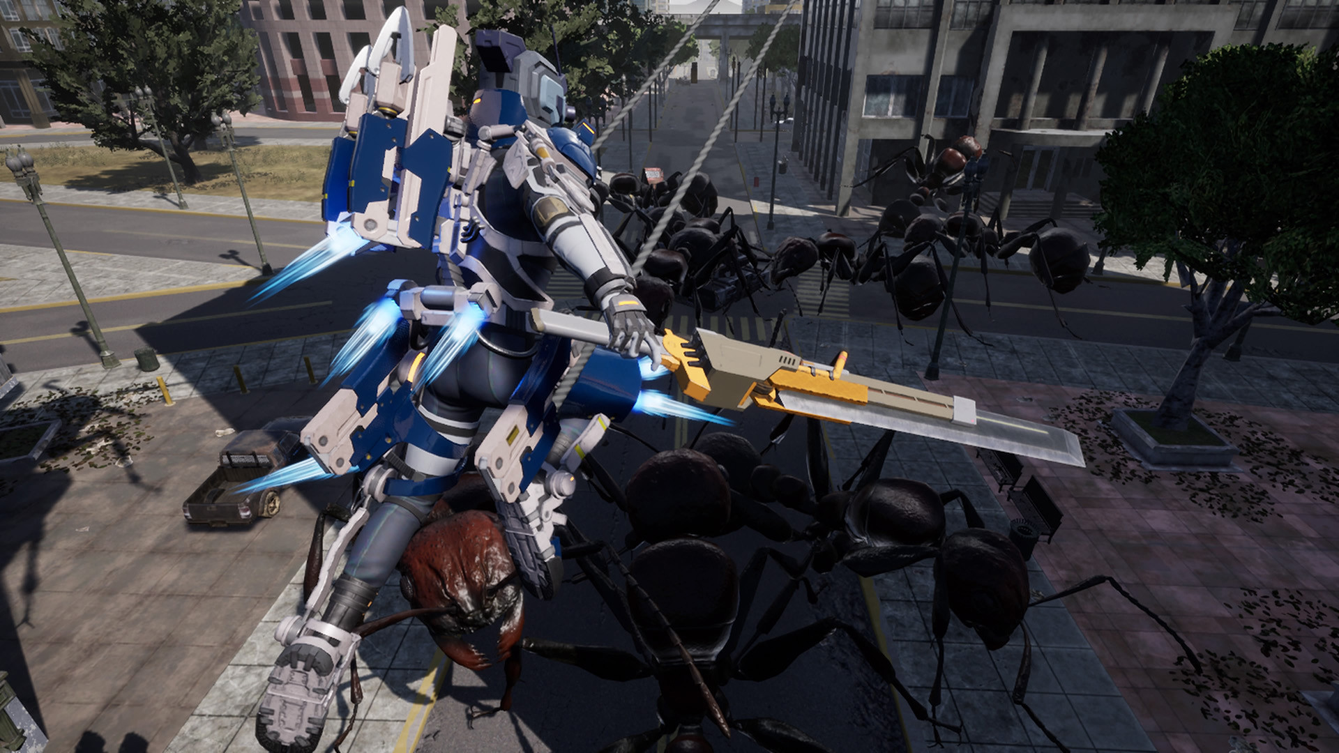 EARTH DEFENSE FORCE: IRON RAIN游戏截图