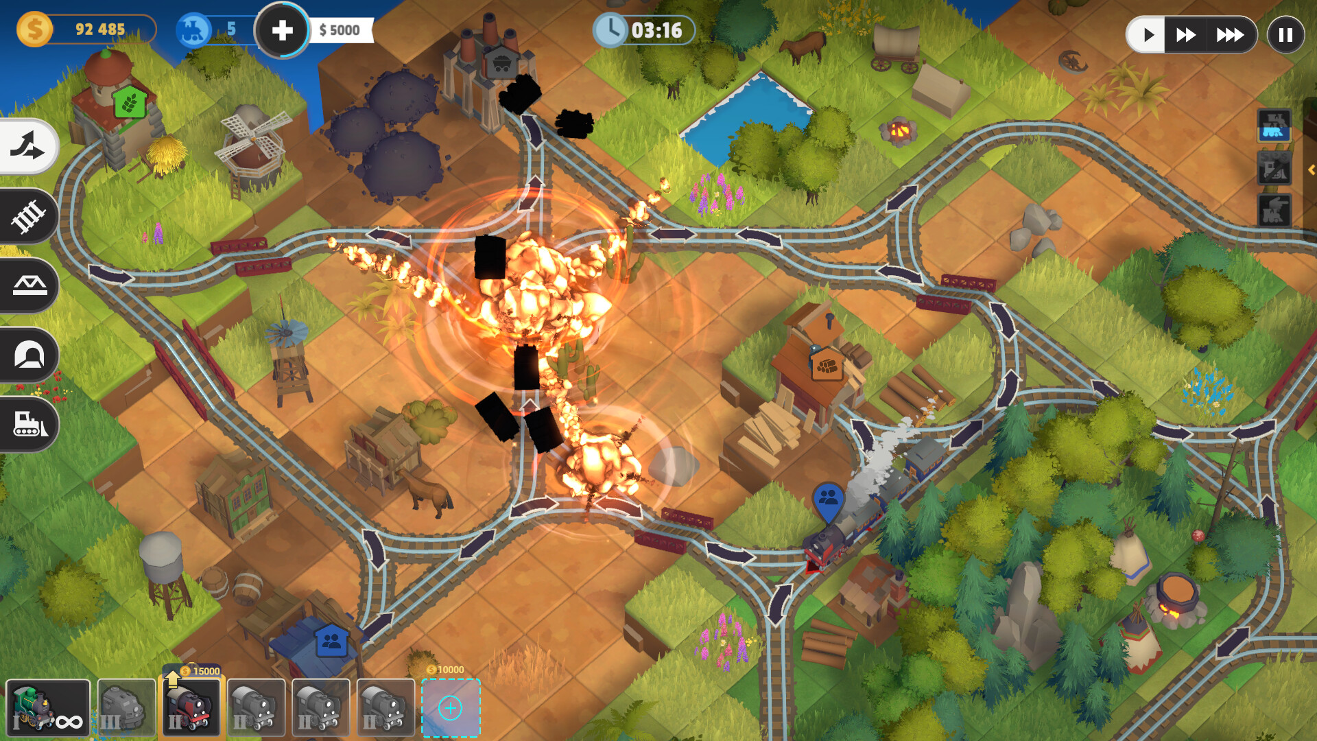 火车山谷：起源游戏截图