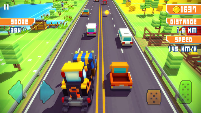 Blocky Highway游戏截图