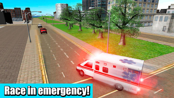 Ambulance Driver: Simulator 3D游戏截图