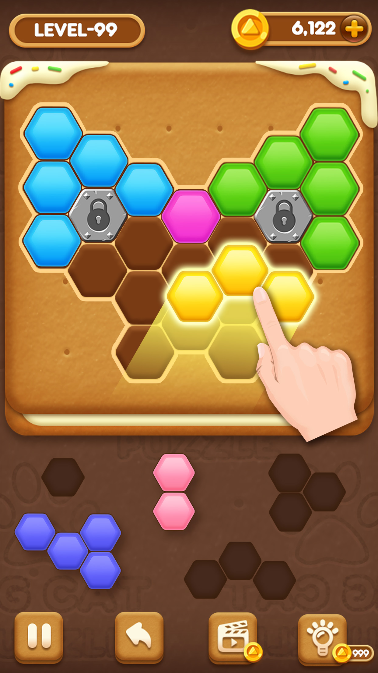 Cookie Puzzle: Hexa（测试版）游戏截图