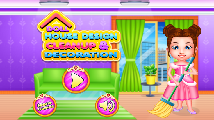Doll House Design And Cleanup游戏截图