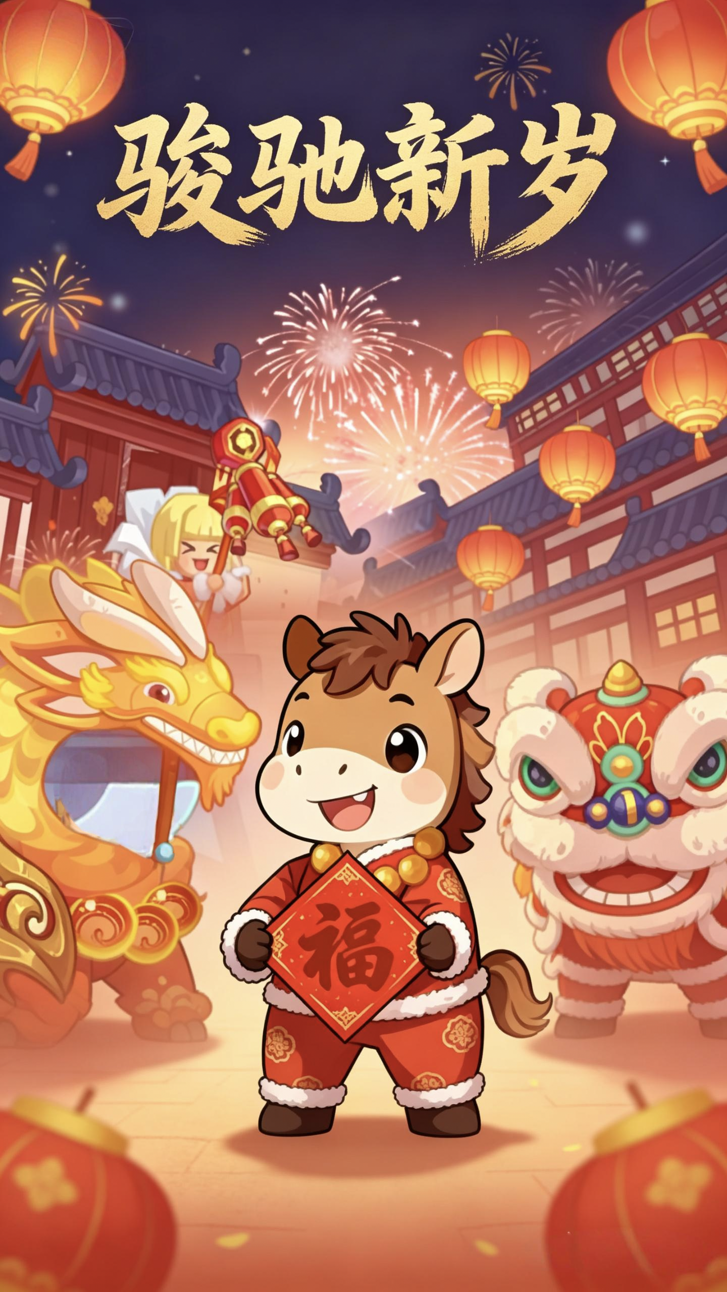 新增 骏驰新岁 限时活动