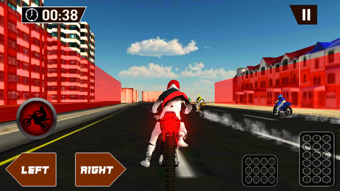 山摩托车赛车模拟器＆骑手游戏游戏截图