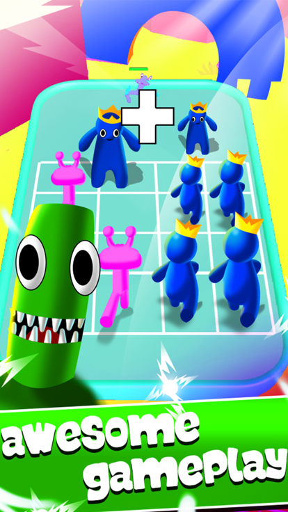 合并彩虹朋友怪物游戏截图