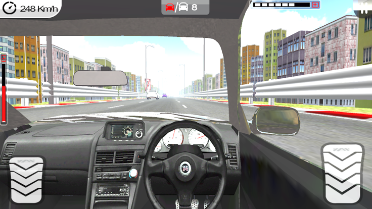 Race Car Driving Simulator 3D游戏截图