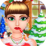 Christmas Salon - Makeover Dress up Games For Girlicon