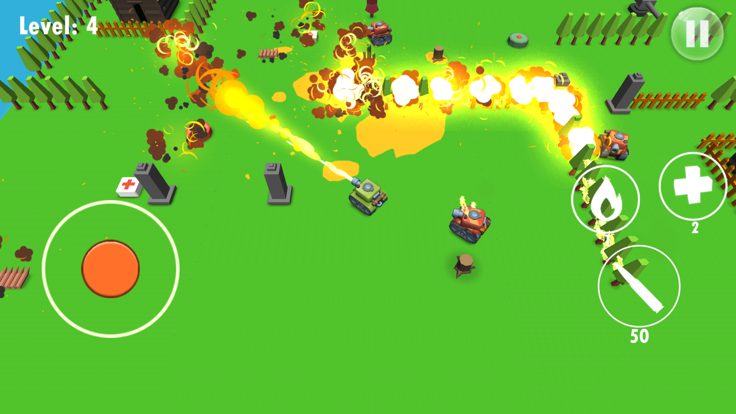 坦克冒险大作战游戏截图