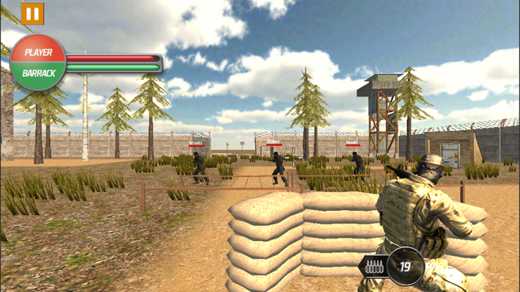 Ragdoll Sniper Shooting Job游戏截图