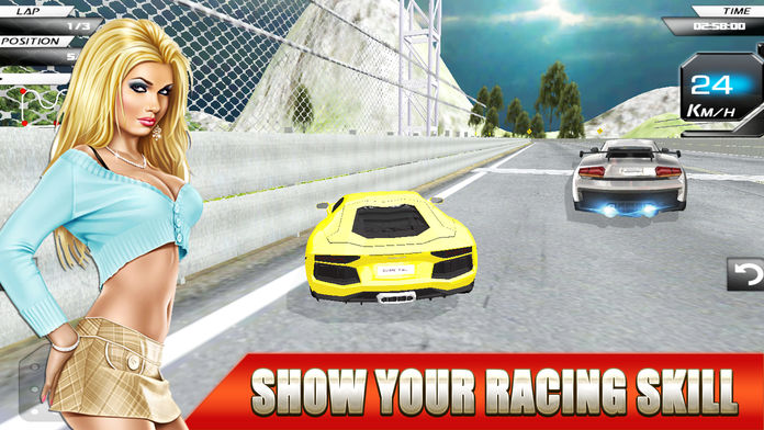 Super Car Racing Nitro Online Edition Pro游戏截图