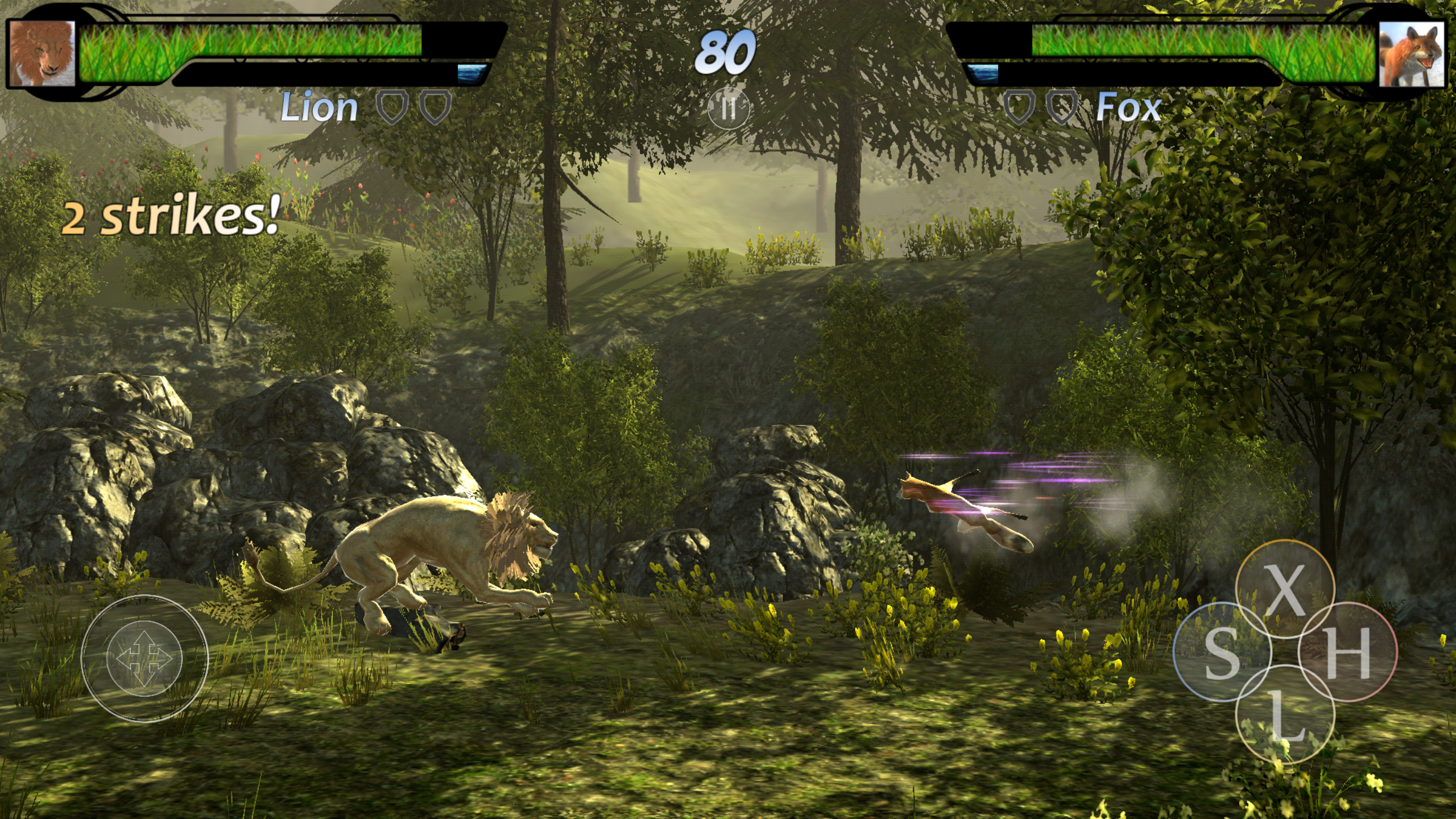 动物格斗游戏截图