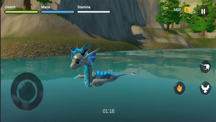 Dragon Simulator: Ice & Fire游戏截图