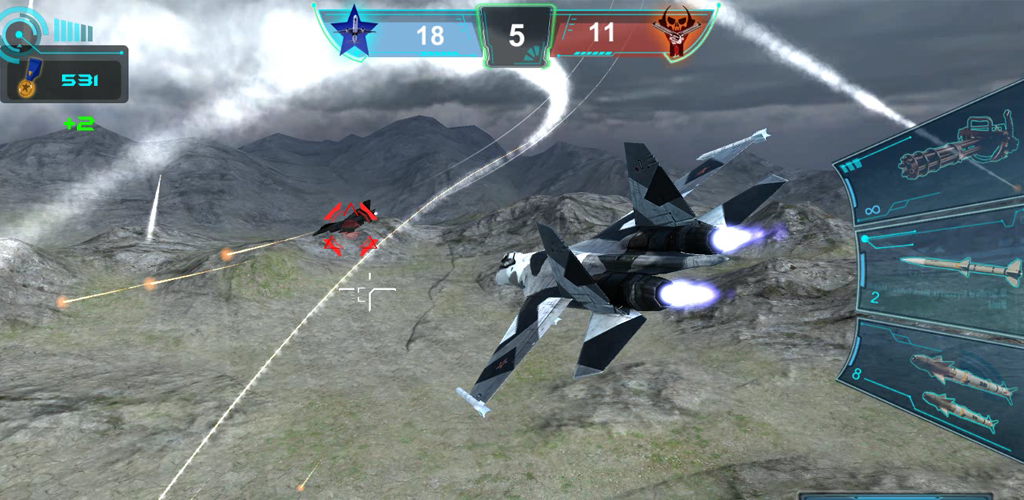 Air Combat : Sky fighter游戏截图