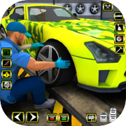 汽车修理工模拟器游戏的3D