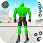 Green Hero Rescue City Game