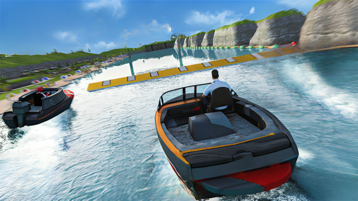 Speed Boat Driving and Parking游戏截图