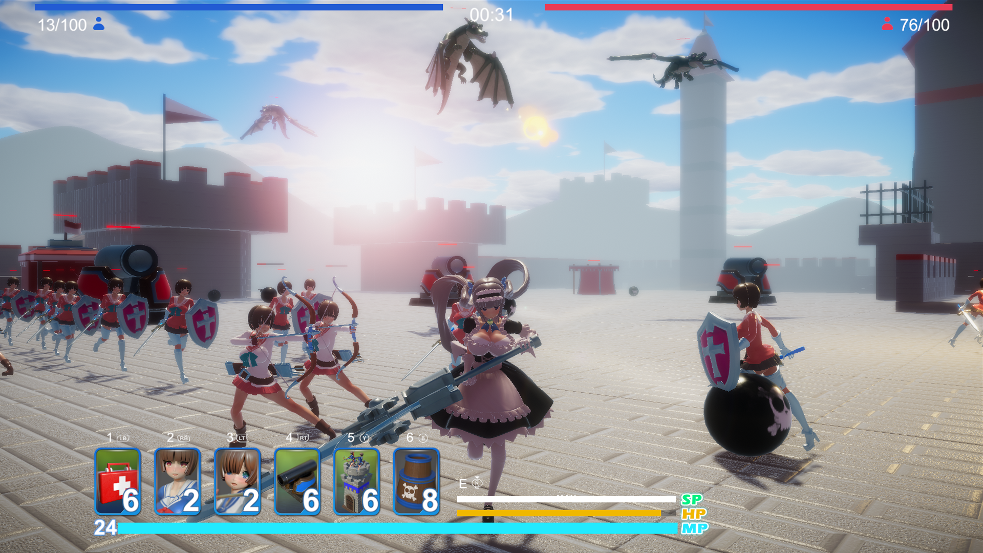 手办模拟战游戏截图