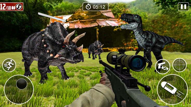 Jurassic Hunter World Sniper游戏截图