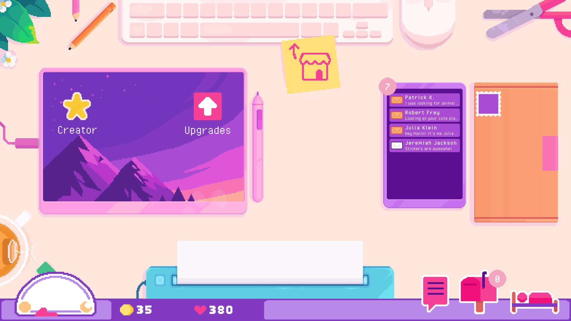 小小贴纸铺游戏截图