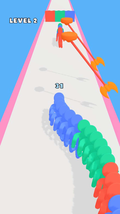 Paperman Run游戏截图