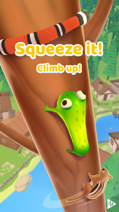 Squeeze it! Climb up!游戏截图