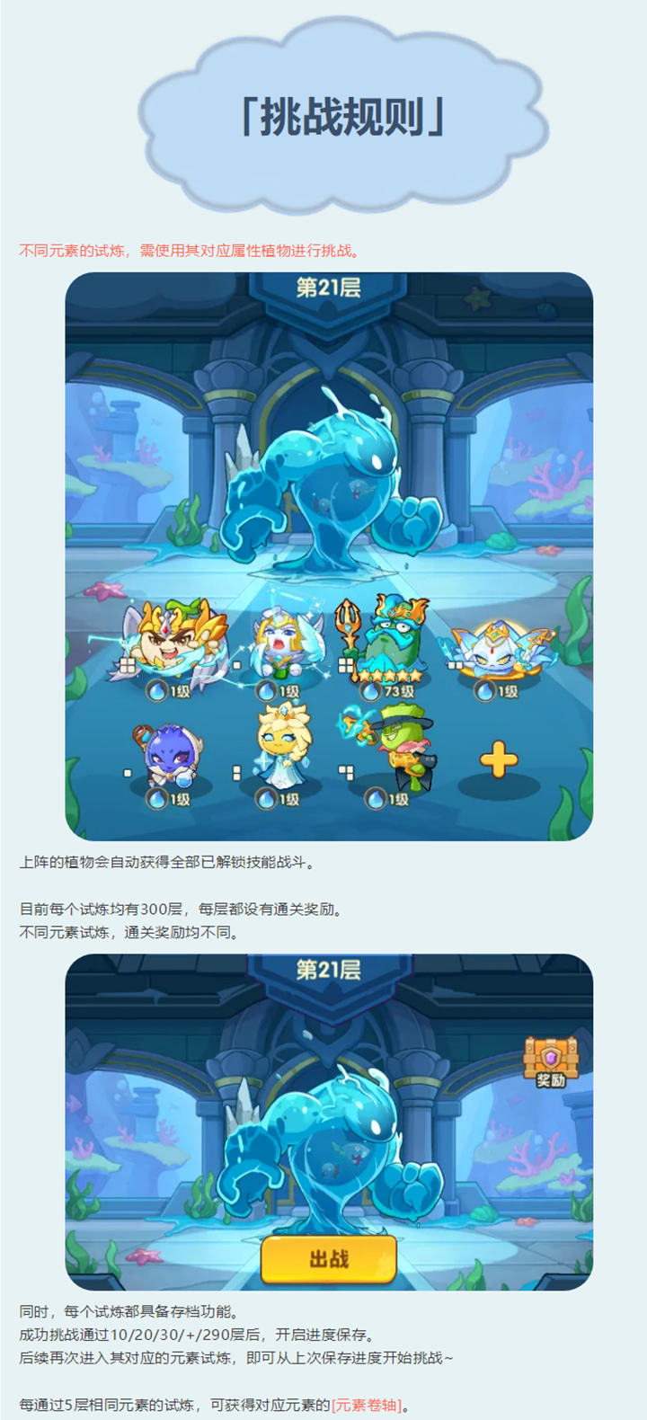 挑战规则