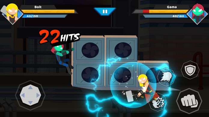 Stick Superhero: Offline Games游戏截图