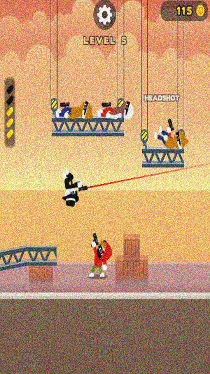 黑衣人枪炮派对游戏截图