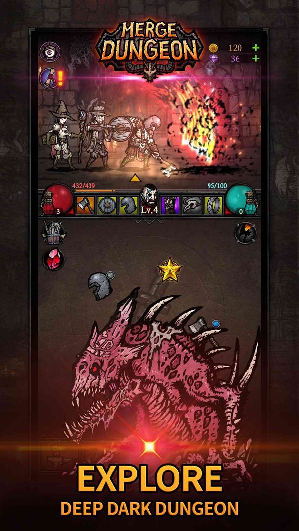 Screenshot of Merge Dungeon
