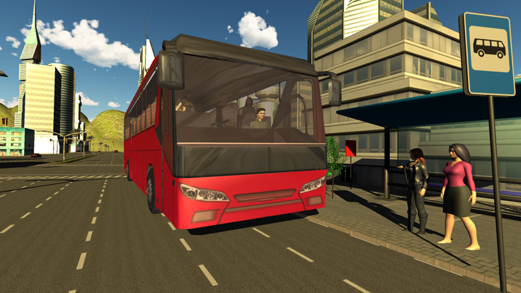 越野 游 公共汽车 驾驶 运输 模拟器游戏截图