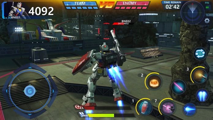 鋼彈 爭鋒對決游戏截图