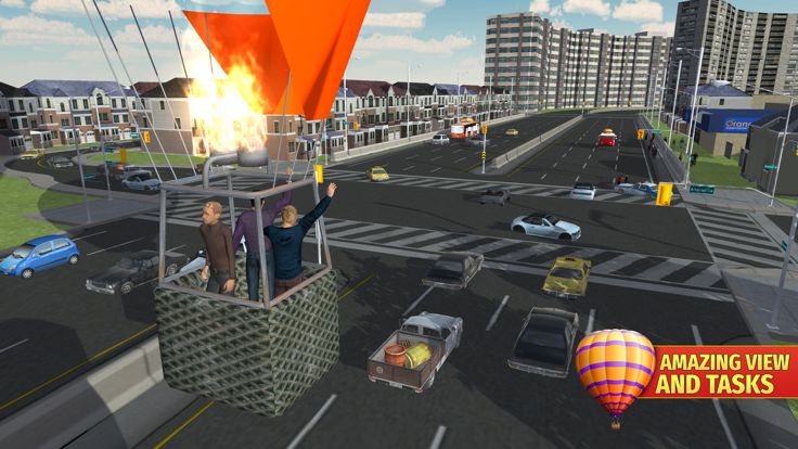 热气球模拟器&超级飞行模拟游戏游戏截图
