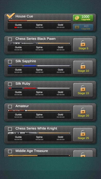 职业台球3球4球游戏截图