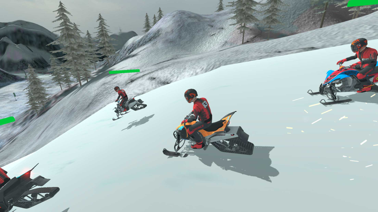 Snowmobile ATV Bike Offroad游戏截图