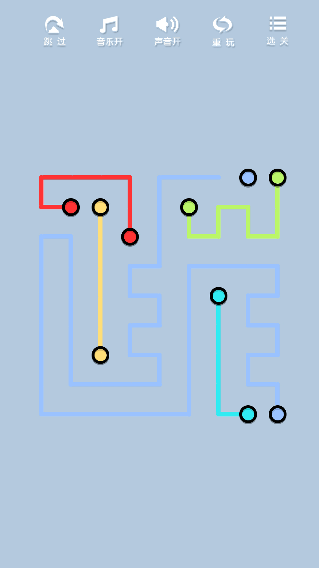 点线矩阵游戏截图