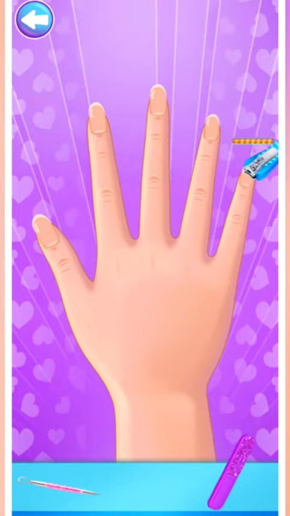 Nail Salon Girls Spa Makeover游戏截图