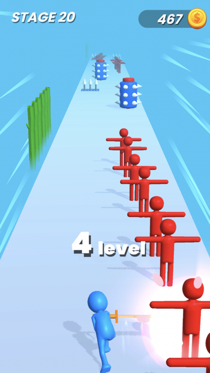 Ninja Run: Hit and Cut游戏截图
