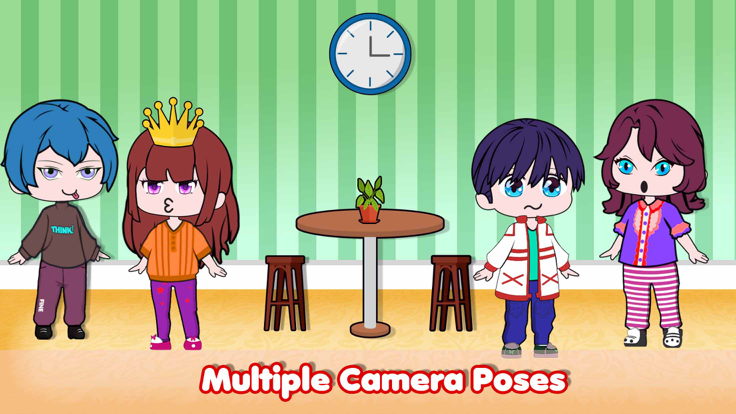 DIY娃娃头像改头换面游戏截图