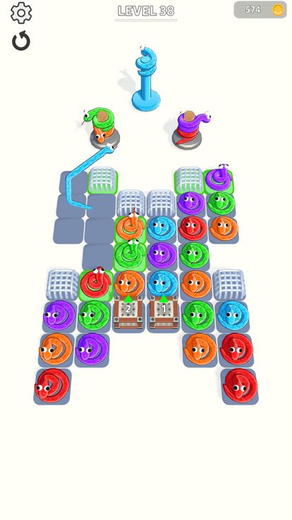 Snake Way Puzzle游戏截图