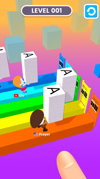 Quiz Runner 3D游戏截图