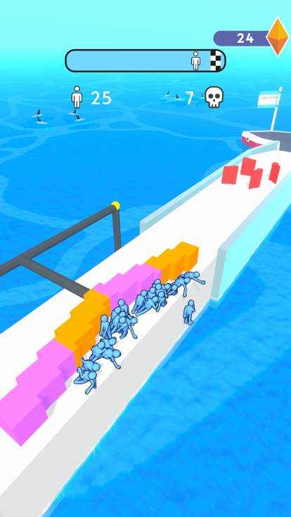 Ragdoll Crowd游戏截图