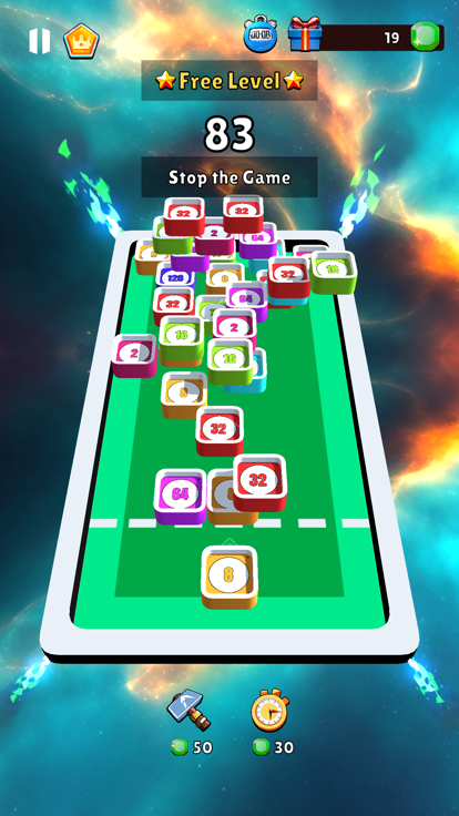 Grand Cube 2048: Merge Game游戏截图