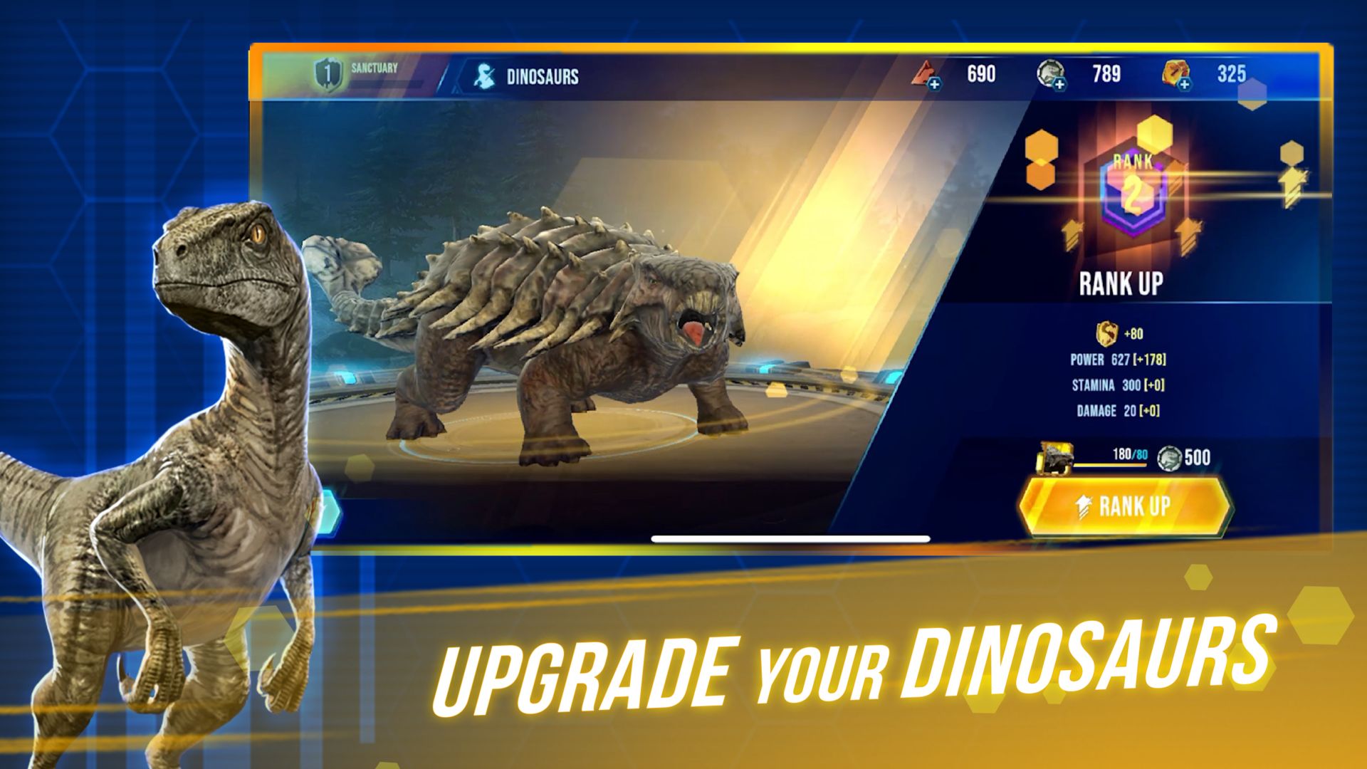 Screenshot of Jurassic World Primal Ops