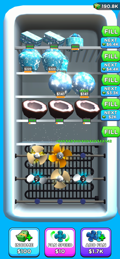 Fridge Fan Idle游戏截图