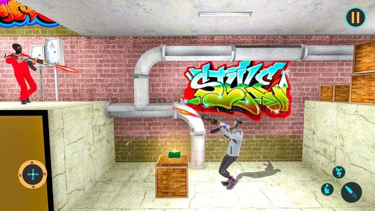 Stickman Ninja Bullet Master游戏截图