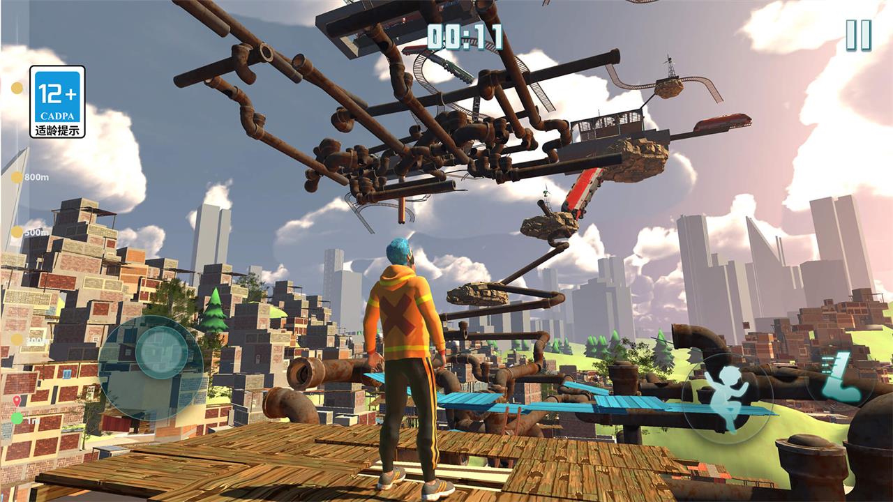 只有向上游戏截图